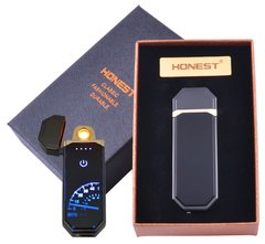 USB зажигалка в подарочной коробке HONEST (Спираль накаливания) №HL-98-3, №HL-98-3 - фото товара