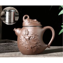 Чайник "Лунный чайник" коричневый 600мл. 16*10*15см., K89200356O1995691959 - фото товара