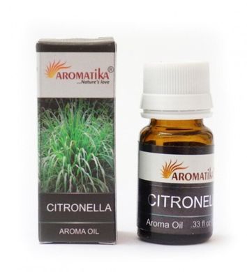 Ароматическое масло Цитронелла Aromatika Oil Citronella 10ml., K89110282O1137473874 - фото товара