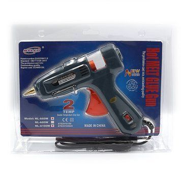 Пистолет клеевой "2 Temp" 60-100W, европ. розетка 1шт/этик, K2745001OO0266DSCN - фото товара