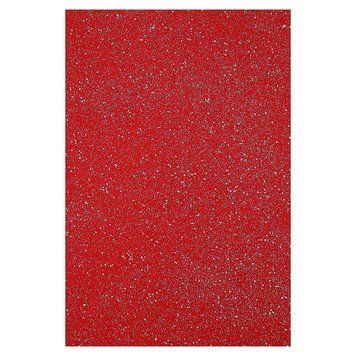 Фетр HARD 170GSM 1,2мм "Красный" Glitter 10PC/OPP A4, 1шт/этик., K2748897OO170HQG001 - фото товара