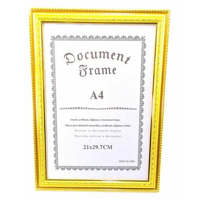 Фоторамка для сертификатов, грамот, дипломов (34х25х1 см.), K332917 - фото товара