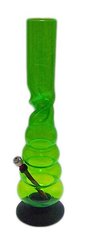 Бонг акрил, зелёный (30 см), G30 - фото товара