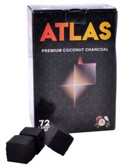 Вугілля кокосовий для кальяну ( 72 куб) Coco Atlas, Coco Atlas - фото товару