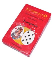 Таро Lenormand, червоні, Trp22 - фото товару