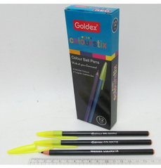Ручка масляна Goldex "Colorstix # 932 Індія Black 1,0 мм, K2730521OO932-col-bk - фото товару