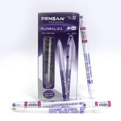 Ручка масляна Global "Pensan" фіолет., K2729506OO2221-PUR - фото товару
