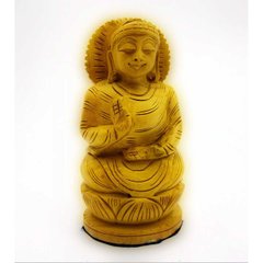 Будда дерев'яний різьблений (10,5х4,5х4 см), K318216 - фото товару