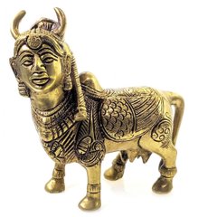 Сурабхи бронзовая исполняющая желания (11х12х5 см)(850 г), K333930 - фото товара