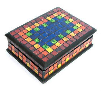 Шкатулка для украшений мозаичная (18х13х5,5 см)(MOFU397), K324301 - фото товара