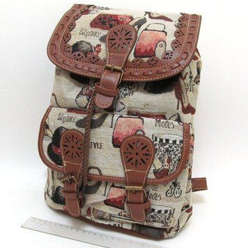 Рюкзак молодежный "Мода" 33*26*14см, K2732946OO0449 - фото товару