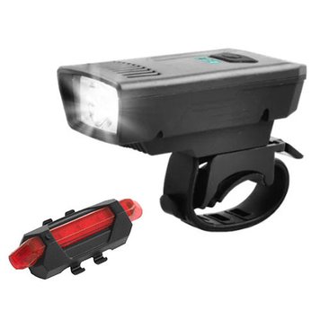 Велокомплект 1803-1-XPE + STOP-5LED, Li-Ion акум., ЗП microUSB, 7658 - фото товару