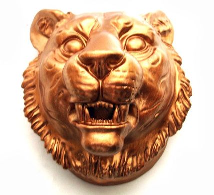Панно настінне "Тигр" бронза, TG1 - фото товару