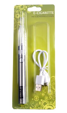 Электронная сигарета H2 UGO-V, 1100 mAh (блистерная упаковка) №EC-019 silver, №EC-019 silver - фото товара