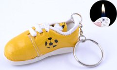 Зажигалка карманная кроссовки (обычное пламя) №2553 Жёлтый, №2553 Желтый - фото товара