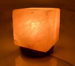 Соляна лампа (S-028) "Куб" (18 шт ящ.)(Гімалайська сіль), K323077 - фото товару