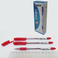 Ручка масляна Wiser "Dash" 0,7мм з грипом червона, K2730485OOdash-rd - фото товару