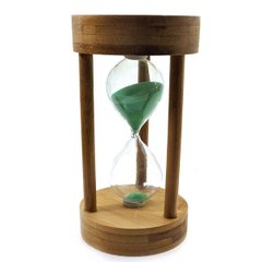 Часы песочные 10 мин зеленый песок(17х9х9 см), K332049B - фото товара