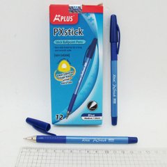 Шариковая ручка Beifa 1,0мм, синяя, грип, трехгр.корп., 12шт/этик., K2717541OO124200KA - фото товара