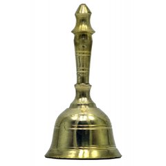 Дзвіночок з ручкою бронзовий (d-4,4, h-9,5 см), K318309 - фото товару