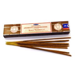 Aromatic Frankincense (Ароматный Ладан)(15 гр.)(Satya)(12 шт /уп) масала благовоние, K333787 - фото товара