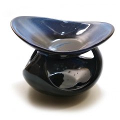 Аромалампа керамічна синя (12,5х10,5х8,5 см), K332109 - фото товару