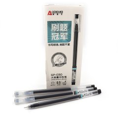 Ручка гель. Aodemei 0,5мм, 1000м, чорн., K2754201OO030-GPBk - фото товару