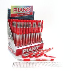 Ручка масло "Piano" "Soft" червон, K2728314OO197PT-RD - фото товару