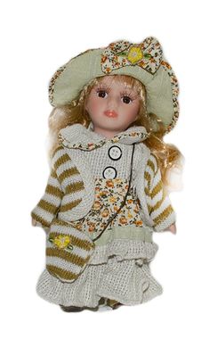 Кукла фарфоровая "Кетти" (20 см), DV8109C - фото товара