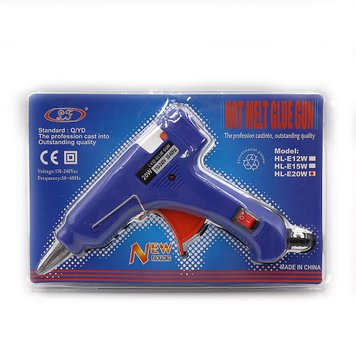 Пістолет клейовий "Glue gun" 20w, 0,7 европ.розетка, 1шт/етик, K2744999OO0262DSCN - фото товару