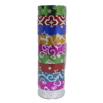 Скотч декоративный пленка 1,5см*2,7м 10pc/tub, mix, 10шт/этик., K2737069OO4155IMG - фото товара