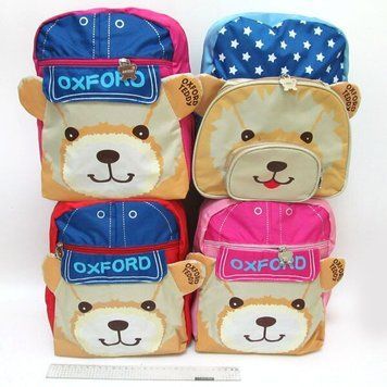 Рюкзак дитячий "Ведмедик Oxford" 28*23*10см, mix4, K2733091OO2864DSCN - фото товару