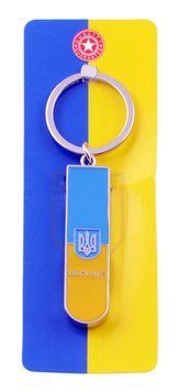 Брелок-кусачки Герб з Прапором Ukraine №UK-107, №UK-107 - фото товару