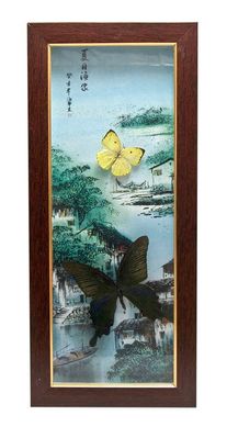 Бабочки в рамке (47х20,5х3 см)(AD370-1), K325984 - фото товара