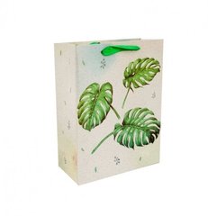 Пакет подарочный картонный "Листья" №1, K89040256O1252433822 - фото товара