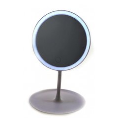 Дзеркало настільне з LED підсвічуванням біле (29х18х18 см), K333817A - фото товару