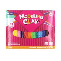 Пластилін Modeling Clay 12кол. 200г, K2755938OO8021_ - фото товару