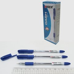 Ручка маслянная Wiser "Dash" 0,7 мм з грипом синя, K2730483OOdash-bl - фото товару