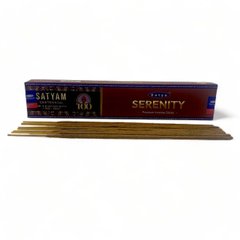 Serenity premium incence sticks (Умиротворення) (Satya) пилкові пахощі 15 гр., K335035 - фото товару