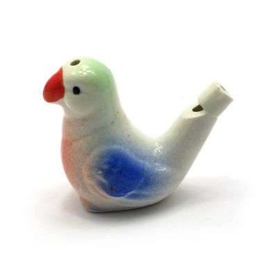 Свистулька керамічна "Папуга" (5,5х7х4 см), K327795 - фото товару