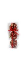 Набор шаров "Red" D8cm 3шт PVC 1шт/этик, K2752263OO6527-P1358 - фото товара