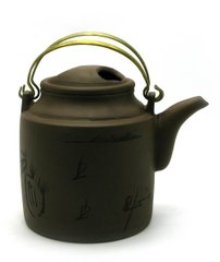 Чайник глиняный (700 мл)((15х13х10,5 см), K328082 - фото товару