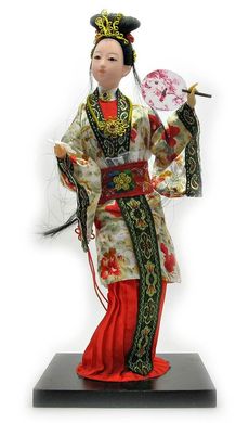 Кукла Китаянка фарфор (12")(33,5х13,5х13,5 см), K321347 - фото товара