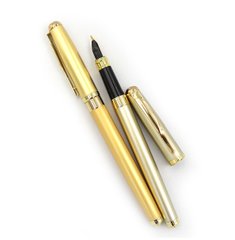 Ручка пір'яна металева "Baixin" золото + матів (-4,-8), K2708745OO801G-FP - фото товару