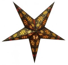 Светильник Звезда картонная 5 лучей BLACK CYCLONE ZARI, K89050086O1137471917 - фото товара