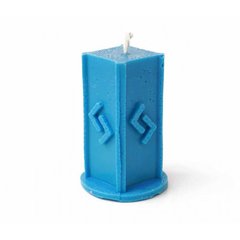 Свічка рунічна Йера блакитна, K89060415O1503731417 - фото товару