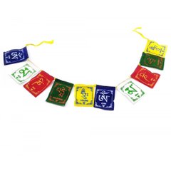 Тибетские флаги с мантрой (53х6 см), K332332 - фото товара