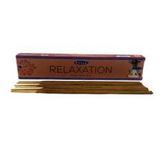 Relaxation premium incence sticks (Релакс)(Satya) пилкові пахощі 15 гр., K335052 - фото товару