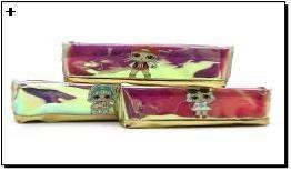 Пенал 1відд. "LL "L, 20*9*4см, PVC,mix, 1шт/етикетка, K2744523OO2161P - фото товару