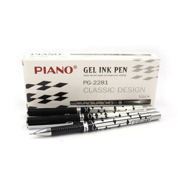 Ручка гелевая "Piano" "Classic Design" 0,5мм, черная, K2756025OO2281-PGbk - фото товара